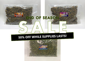 $209 LB CBD FLOWER SMALL BUDS NOW PART OF END OF SEASON SALE!