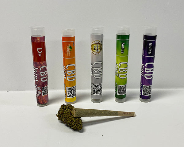 5 NEW STRAINS OF CBD JOINTS ADDED!