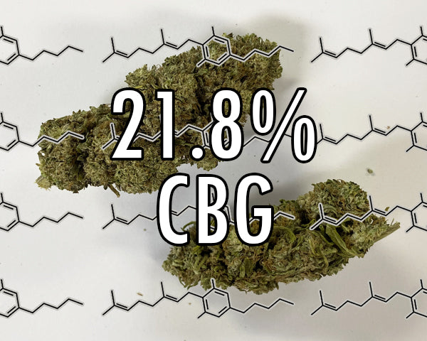 21.8% CBG Flower NOW IN STOCK!!!