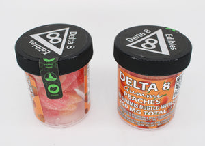 DELTA 8 THC PEACH GUMMIS NOW IN STOCK!!!