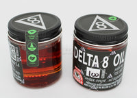 DELTA 8 THC HEMP OIL (100 G) - 800 MG/G Δ8 THC.