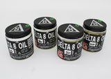 DELTA 8 THC HEMP OIL (100 G) - 800 MG/G Δ8 THC.