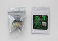 1 GRAM DELTA 8 THC DABS - 800 MG/G Δ8 THC.