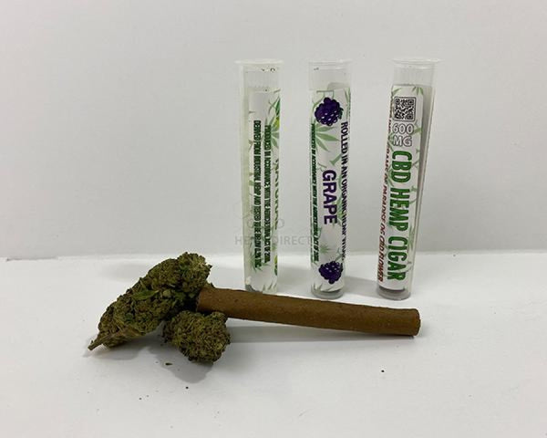 HEMP CIGARS (6 - 100 QUANTITY) - 3 FLAVORS AVAILABLE.